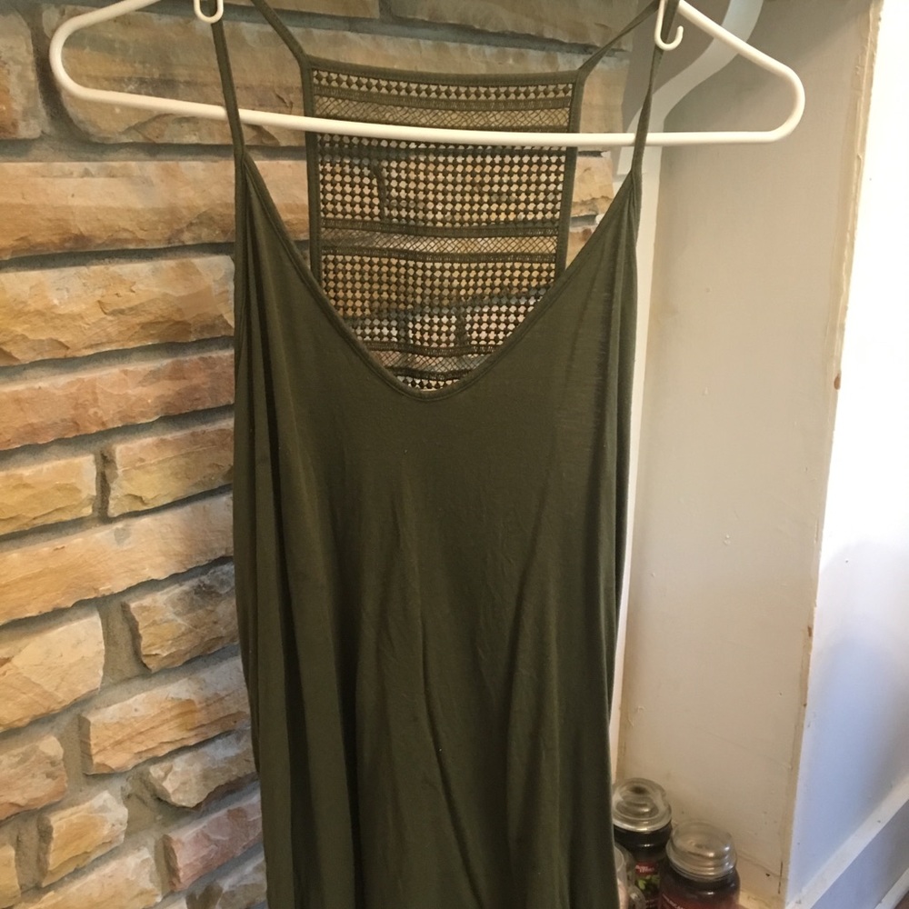 Army Green Tank Top